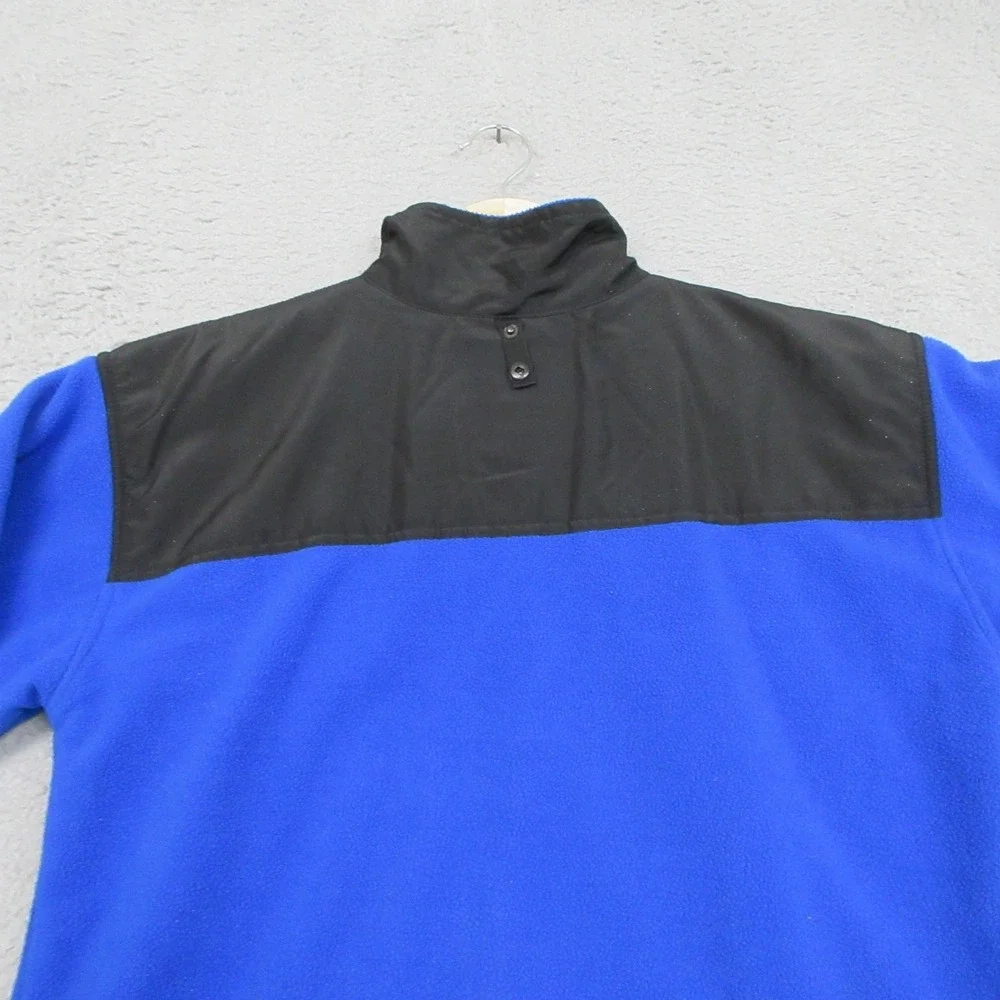 The North Face Royal Blue and Black WindStopper Fleece Jacket